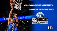 Calendario Venezuela FIBA Americup 2025 Qualifiers: juegos, fechas, horarios y cuándo ver a la Vinotinto