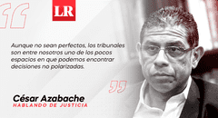 El cerco a la justicia, por César Azabache