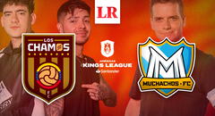 ¡Dura derrota! Los Chamos FC cayeron 2-5 ante Muchachos FC por la Kings League Américas