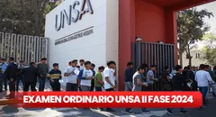 Examen ordinario UNSA II Fase 2024: ¿cuántas vacantes ofrece por carrera y hasta cuándo puede inscribirse?