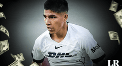Piero Quispe alcanza nuevo millonario valor tras sus buenas actuaciones con Pumas en la Liga MX