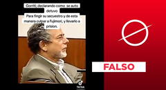 Gustavo Gorriti no declaró en audiencia que “se autodetuvo para fingir” su secuestro