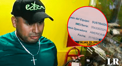 VMT: capturan al 'Profe', presunto técnico dedicado a desbloquear celulares robados