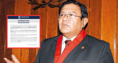 Presidente del JNE anunció que renunciará a antejuicio para responder a la Fiscalía