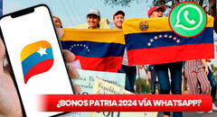 Sistema Patria 2024: ¿se puede solicitar que me lleguen los bonos por WhatsApp?