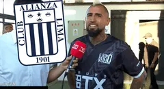 Arturo Vidal aseguró que Alianza es el "mejor del Perú" y ve a su grupo parejo en la Libertadores