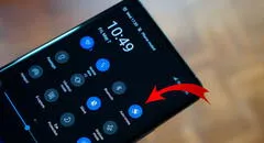 ¿Qué pasa si mantienes presionado el ícono de 'giro automático' que todos los teléfonos poseen?