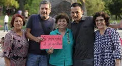 Familiares de víctimas defienden 'El ojo que llora': "Nadie tiene derecho a arrebatarnos la memoria”