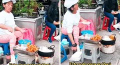 Emprendedora peruana innova con cocina para freír picarones durante Semana Santa: “Solo en Perú”