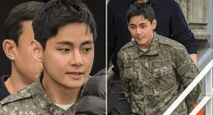 Taehyung de BTS luce radical cambio físico tras su ingreso en el servicio militar en Corea