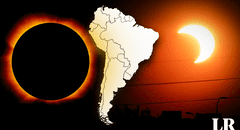 Los países de Sudamérica que podrán apreciar el eclipse solar este 8 de abril: ¿cómo se verá?