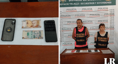 Trujillo: detienen a conviviente y al padre del ‘Loco Jhan’, acusado de extorsionar y dinamitar un colegio