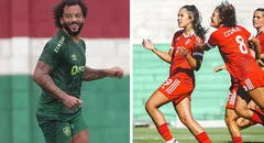 Marcelo, rival de Alianza en Copa Libertadores, tuvo gesto de crack con la selección peruana femenina