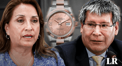 Dina Boluarte busca decir ahora que Wilfredo Oscorima le prestó el Rolex y no le regaló, según H13