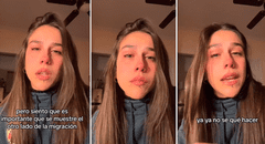 Joven argentina en Estados Unidos cuenta anécdota preocupante sobre el sueño americano: "Acá no tenemos a nadie"