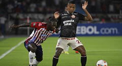 Universitario y Junior empataron 1-1 en Barranquilla y se quedan con 4 puntos en la Libertadores