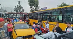 Triple choque en Comas: bus de El Rápido colisionó con alimentador del Metropolitano y dejó 12 heridos