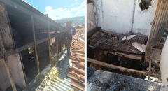CUSCO: 5 familias damnificadas deja incendio de casona en centro histórico