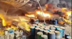 Carabayllo: reportan incendio de grandes proporciones en fábrica de químicos