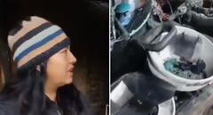Huancayo: joven ingresa a vivienda en llamas para salvar S/800 que ahorró para cumpleaños de su madre
