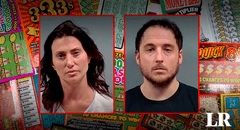 Pareja estadounidense es arrestada en Florida tras querer cobrar premio de lotería de US$1 millón