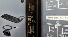 ¿Qué ocurre si conectas un mouse de computadora o un teclado al puerto USB de tu Smart TV?