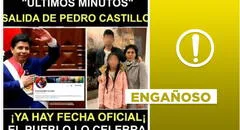 Post de "fecha oficial" para la salida de Pedro Castillo de prisión es engañoso