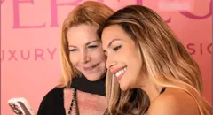 Milett Figueroa reaparece junto a Soledad Aquino, madre de las hijas mayores de Marcelo Tinelli