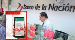 Banco de la Nación advierte nueva modalidad de estafa: ofrecen supuesto 'bono mini empresarial'