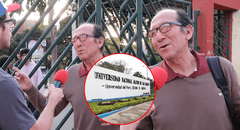Adulto mayor regresó a estudiar Derecho en la UNMSM tras 40 años y sorprende en redes: "Es extraordinario"