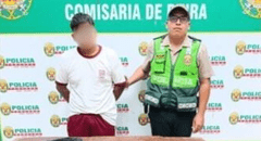 Piura: intervienen a escolar en su colegio por llevar municiones escondidas en los zapatos