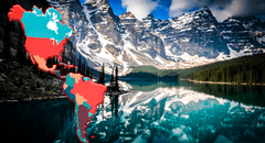 El país de América con más lagos del mundo: el 9% de su territorio es agua dulce