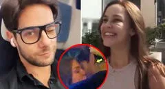 Andrés Wiese y Alessa Esparza habrían viajado juntos a España tras ser ampayados besándose en discoteca