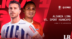 Alianza Lima vs. Sport Huancayo EN VIVO: hora, canal, apuestas y alineaciones por la Liga 1