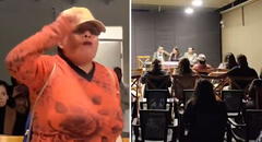 Grupo violentista La Resistencia irrumpe a gritos en conversatorio de película 'La piel más temida'