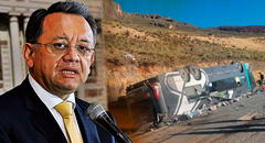 Edgar Alarcón falleció en trágico accidente de bus de camino a Ayacucho