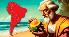 Descubre la primera fruta que comió Cristóbal Colón al llegar a América: es conocida como 'oro negro'