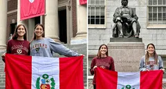 Mellizas peruanas hacen historia en HARVARD: son las primeras hermanas de todo el mundo en ingresar juntas