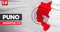 Temblor de magnitud 5,0 se sintió hoy en Puno, según el IGP