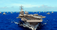 USS Ronald Reagan, el portaaviones de Estados Unidos que ingresó al Mar de Filipinas en plena crisis con China