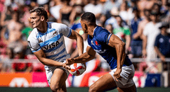 ¡Medalla de plata! Los Pumas 7 caen ante Francia y pierden la final del Seven de Madrid 2024
