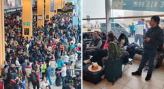 Aeropuerto Jorge Chávez EN VIVO: cientos de pasajeros esperan la reprogramación de sus vuelos