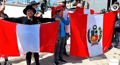 Día de la Bandera: convocan a lavado de símbolo patrio como protesta a gobierno de Dina Boluarte