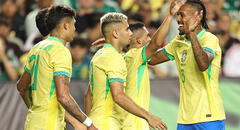 Con gol de Endrick, Brasil derrotó a México en amistoso previo a la Copa América 2024