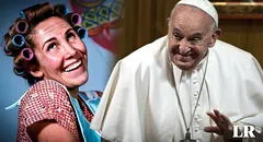 ¡'Doña Florinda' junto al papa Francisco! Sumo pontífice recibirá a más de 100 humoristas en El Vaticano