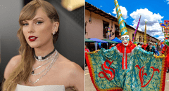Fans de Taylor Swift crean curioso video de 'concierto' de cantante en Cajamarca y se vuelve viral