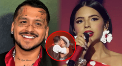 Christian Nodal y Ángela Aguilar sellan su amor con apasionado beso durante concierto en México