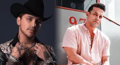 Comparan a Christian Nodal con Christian Domínguez tras triangulo amoroso: "No confíes en un Christian"