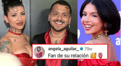 “Fan de su relación”: los más divertidos memes tras polémico comentario de Ángela Aguilar a Nodal y Cazzu