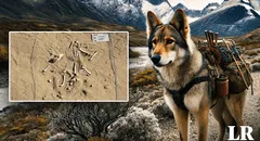 Científicos descubren en Sudamérica los restos fósiles del primer perro utilizado como animal de carga